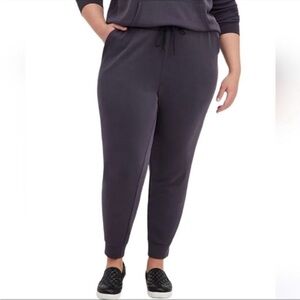 Torrid Cupro Active Jogger in Nine Iron Gray Sz 2X